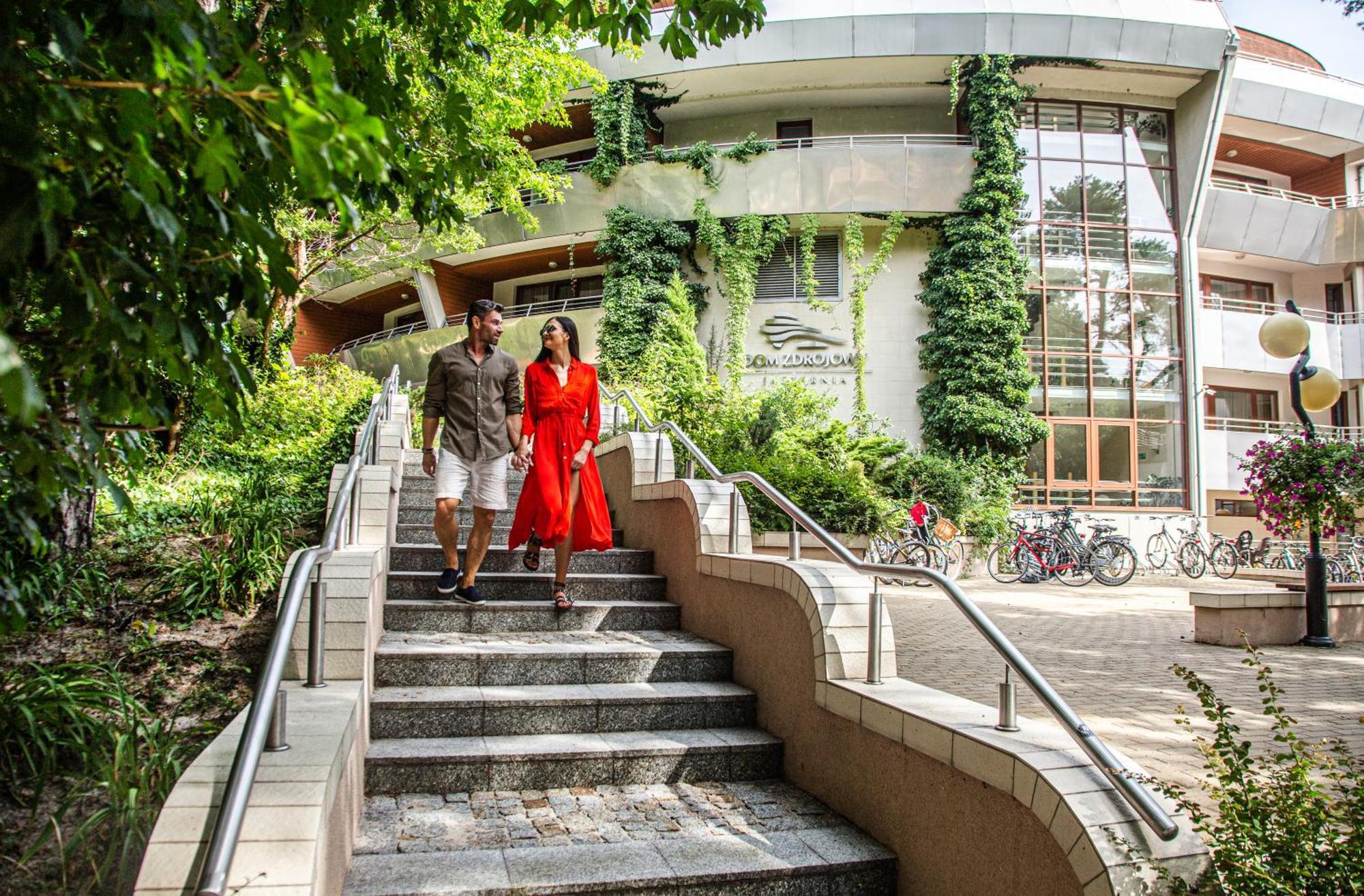 Hotel Dom Zdrojowy Resort & Spa - Destigo Hotels Jastarnia Kültér fotó